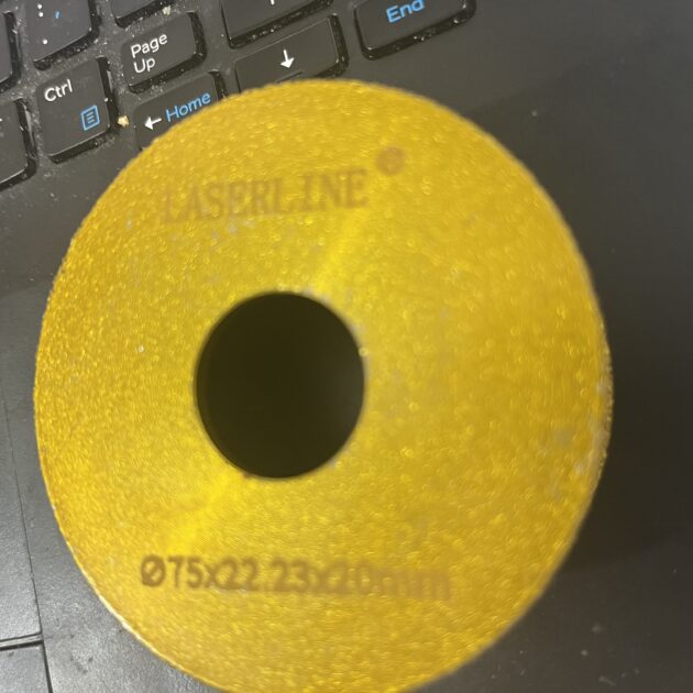 DISQUE DE MEULAGE A BORD BRASE EN DIAMANT POUR MARBRE 75-22-23-20-11486