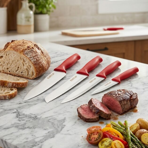 Kit couteau 5 pieces emtop
