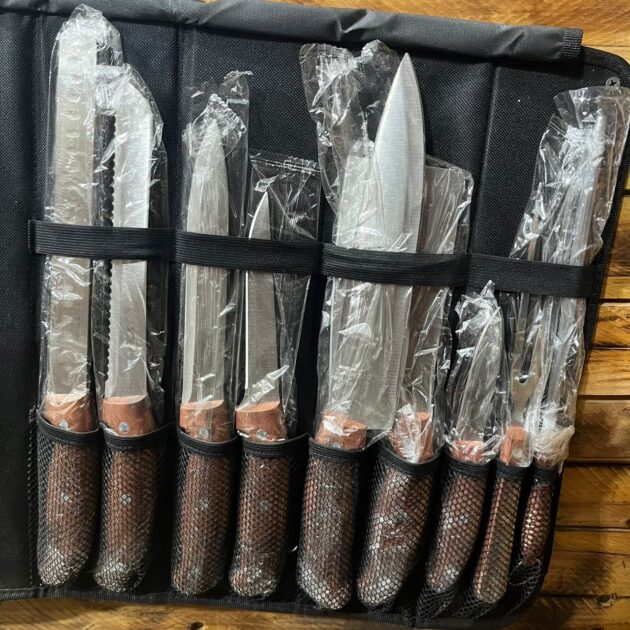 KIT COUTEAU BOUSSADA 10 PCS