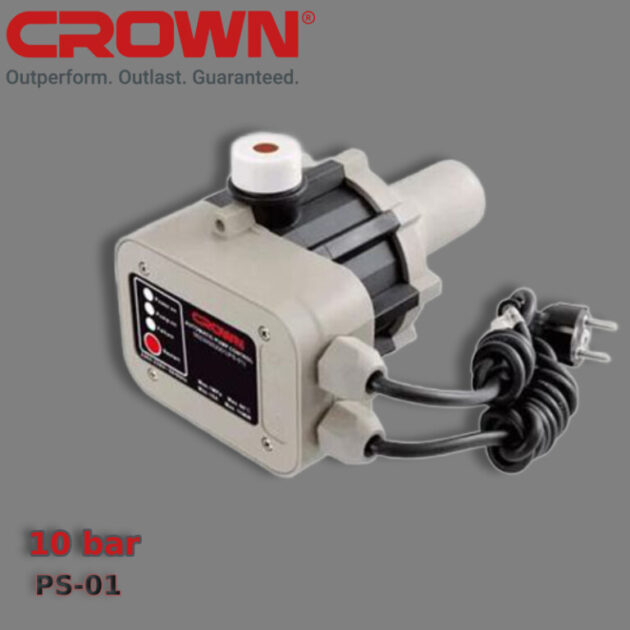 CERVEAU DE POMPE AUTOMATIC CROWN 1100W 10 BAR VERTICAL