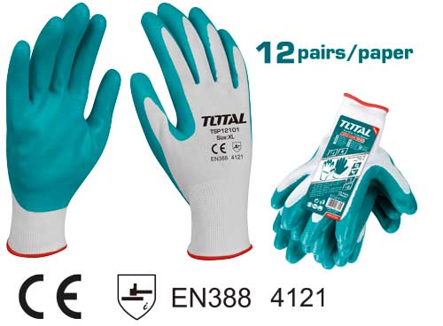 Gants en Nitrile TOTAL TSP12101