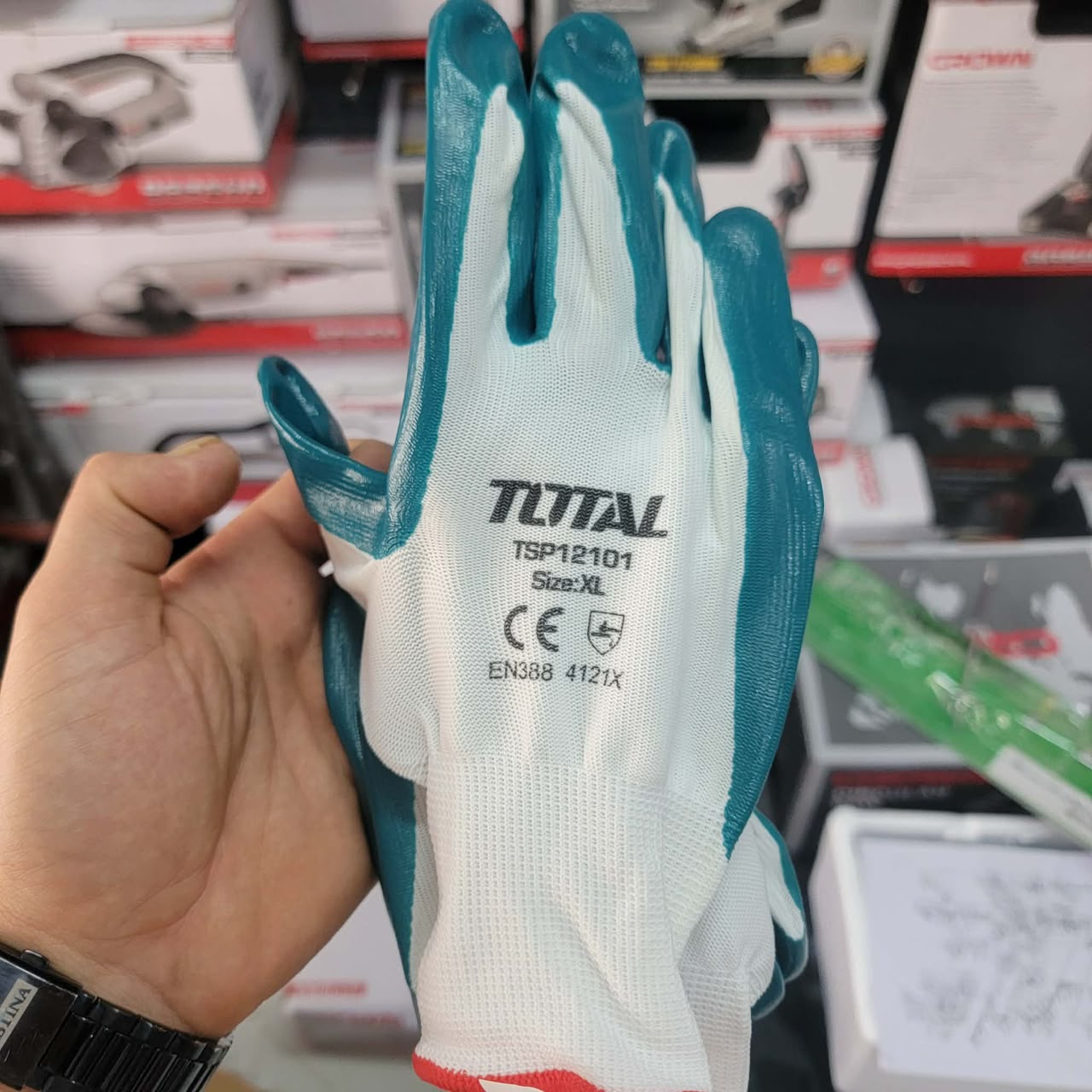 Gants en Nitrile TOTAL TSP12101 - الصورة 4