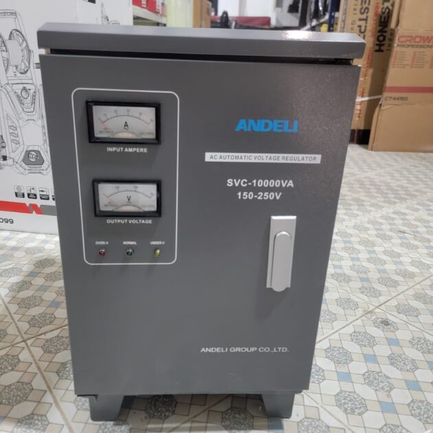 Stabilisateur de tension andeli 10kva range de travail 150v to 250v scv-10000va