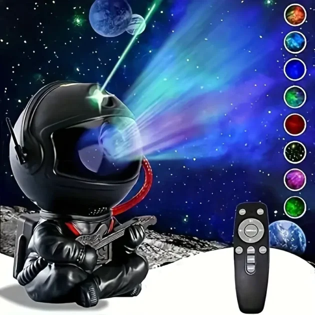 Astronaut 5 Nebula Projecteur NOIR