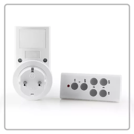 Prise électrique avec télécommande 10A 2300W BEETRO LA339 - الصورة 2