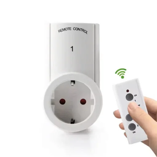 Prise électrique avec télécommande 10A 2300W BEETRO LA339