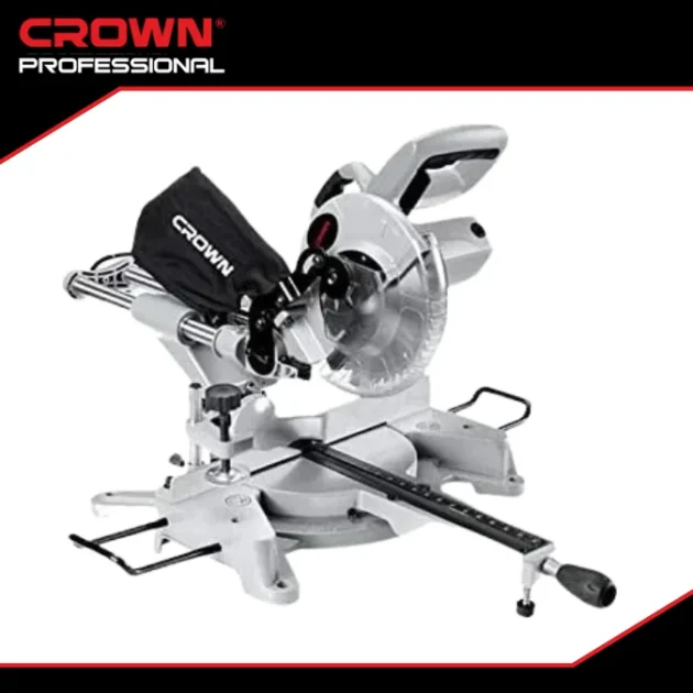 SCIE A ONGLET GLISSANTE 2000w 255mm CROWN CT15109