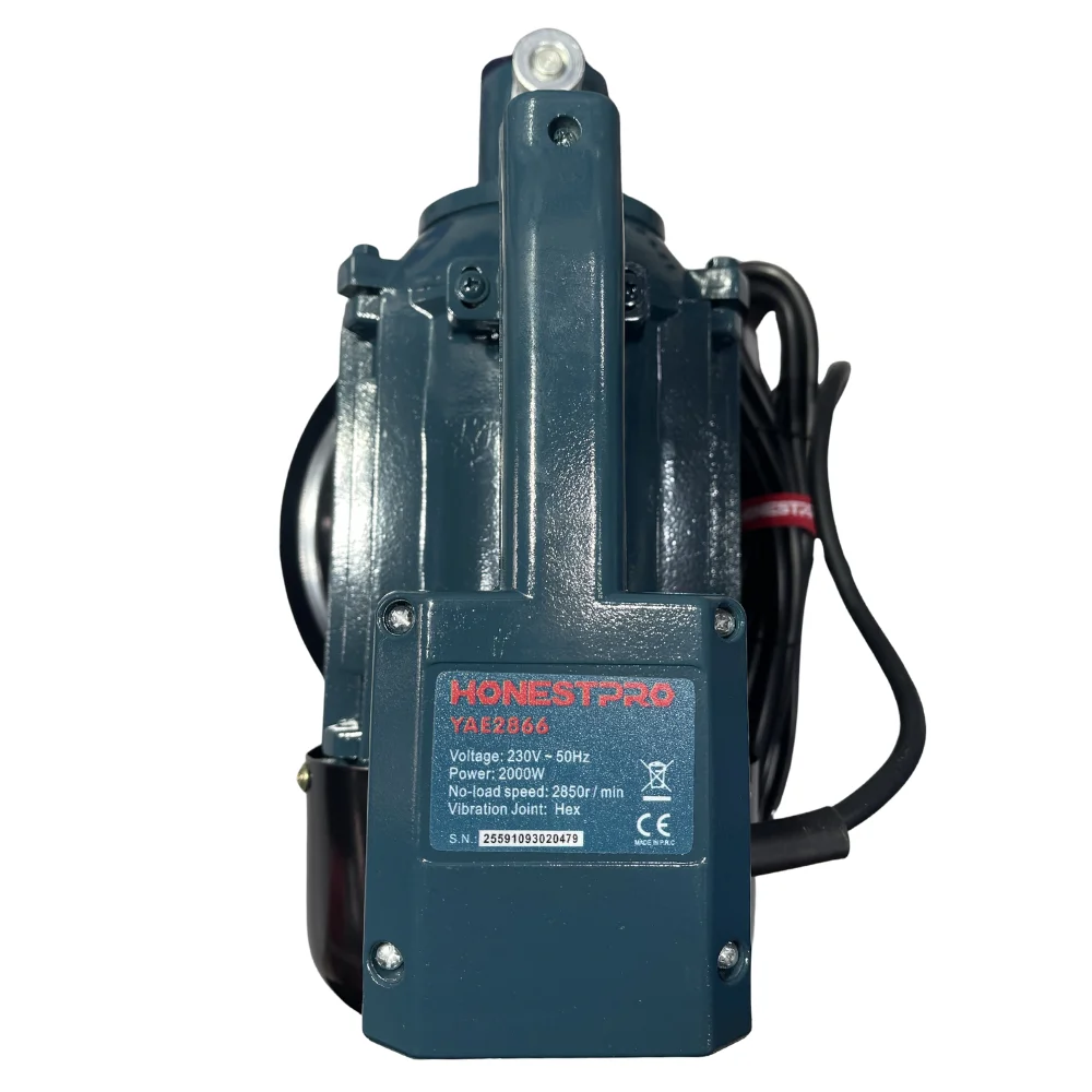 VIBREUR A BETON 2000W HONESTPRO YAE2866 - الصورة 3