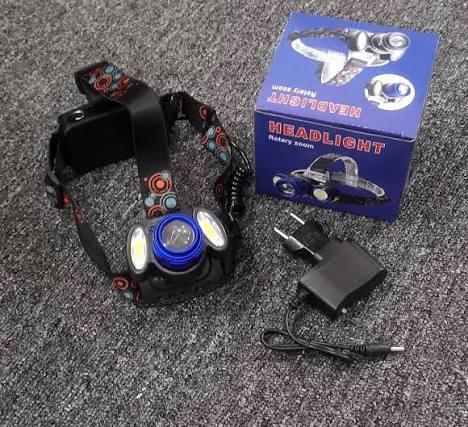 Une lampe frontale avec zoom rotatif WF-01