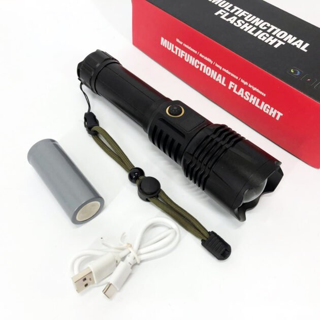 Multifunctional flashlight type c