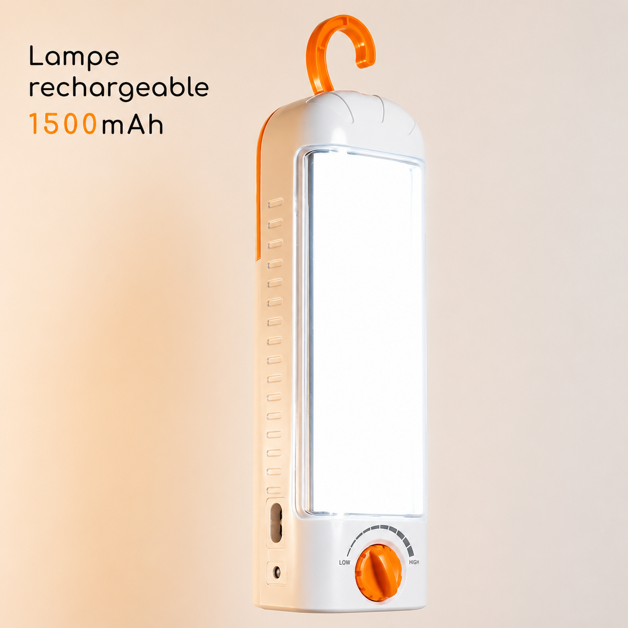 Lampe Rechargeable 1500mAh Beetro LA411 - الصورة 3