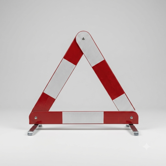 Triangle de présignalisation et sécurité