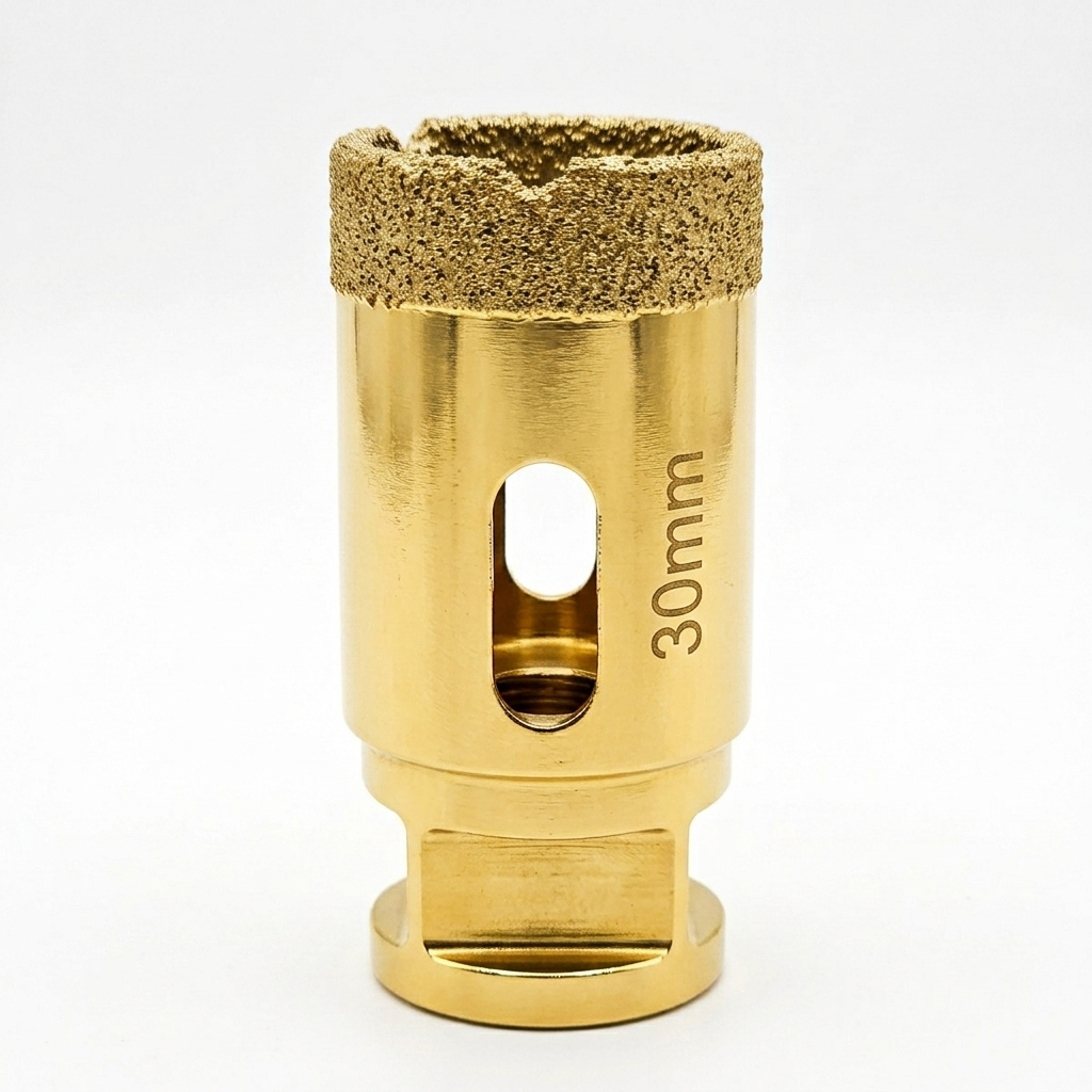 Scie cloche en diamant pour meuleuse d'angle 30mm