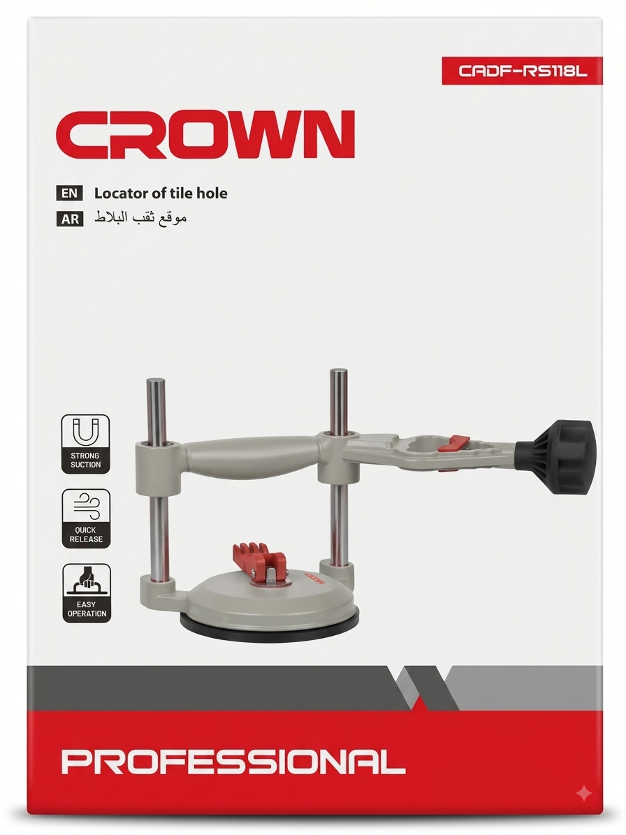 localisateur de trou pour carrelage CROWN CADF-RS118L