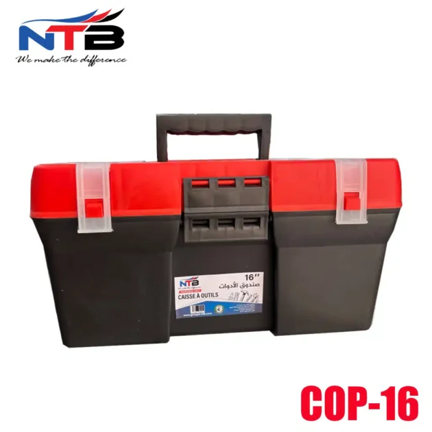 Caisse à outils en plastique 16 pouces NTB COP-16
