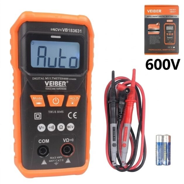 Multimètre numérique intelligent 600V fonction NCV VEIBER 183631