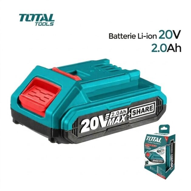 Batterie Li-ion 20V 2.0Ah Total TFBLI20011