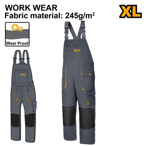 Salopette taille XL INGCO WUCT8033.XL