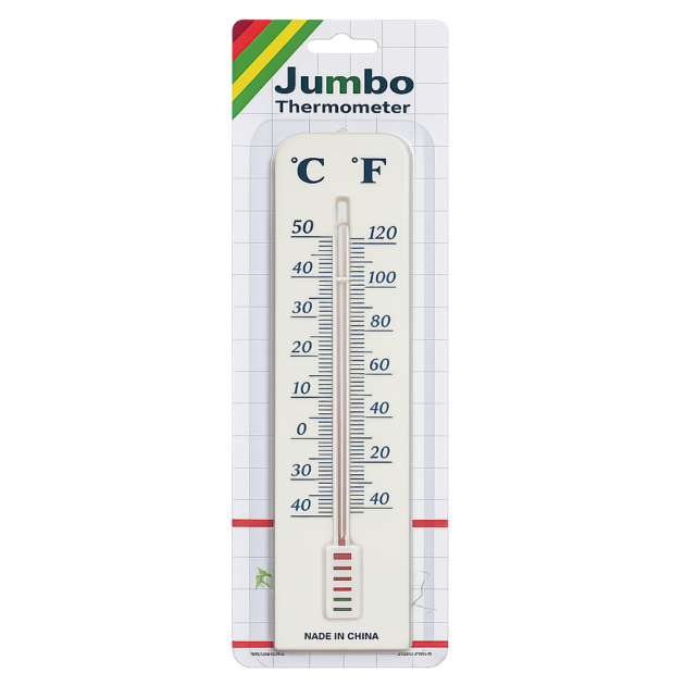 thermomètre mural analogique Jumbo