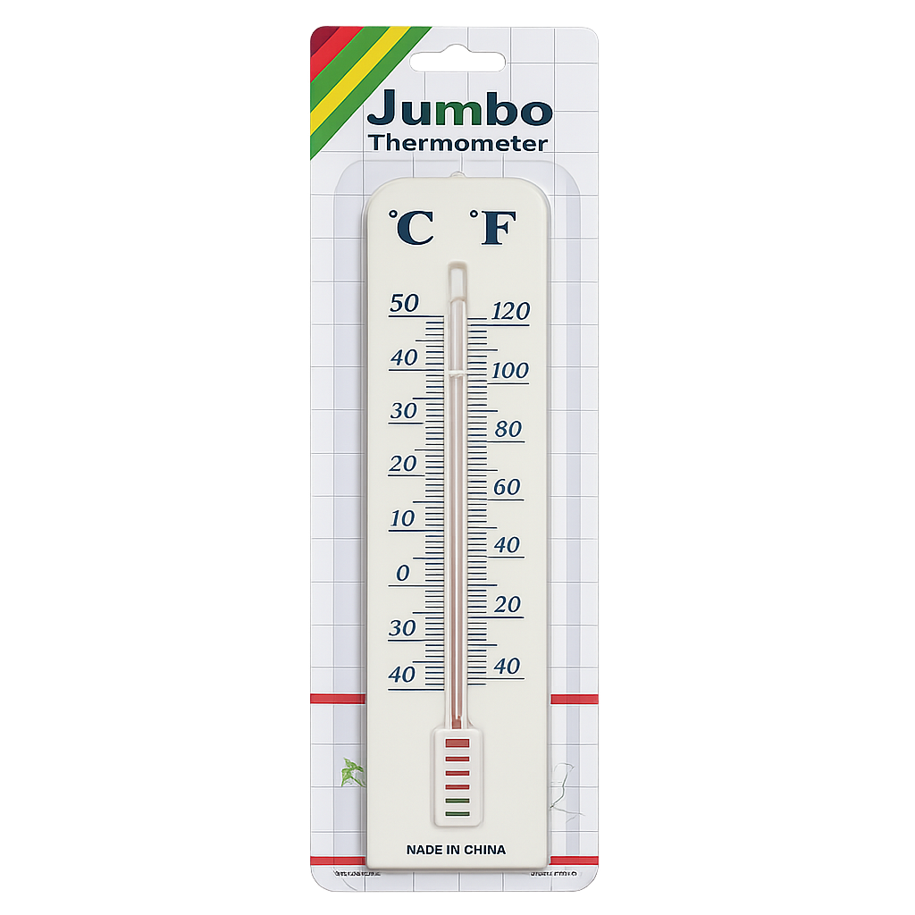 thermomètre mural analogique Jumbo