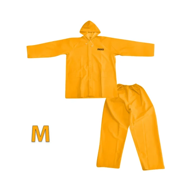 Ensemble imperméable industriel avec fermeture éclair et poche taille M HRCTSKT031.M