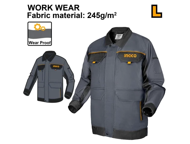 Veste de travail taille L INGCO WUCJ8011.L