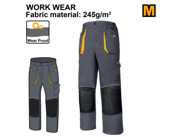 Pantalon de travail taille M INGCO WUCT8022.M