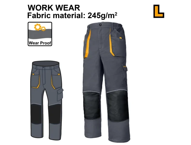 Pantalon de travail taille L INGCO WUCT8022.L