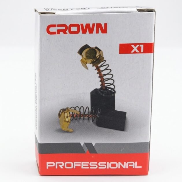 Deux balais de charbon pour marteau perforateur 1250W CROWN CT18056