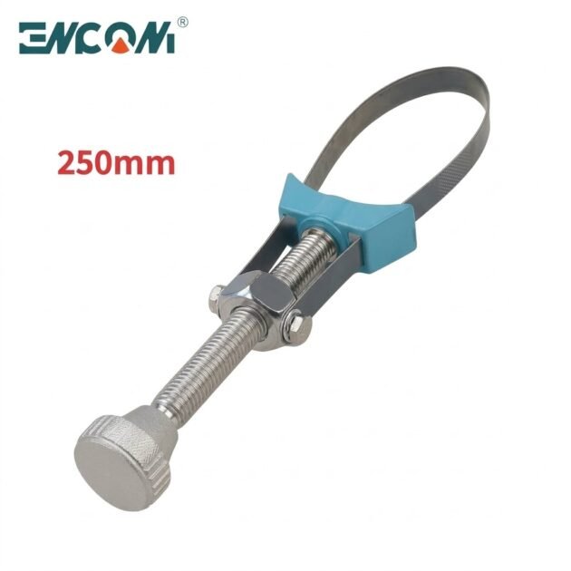 clé à sangle en acier pour filtre à l'huile réglable ENCOM MF1210