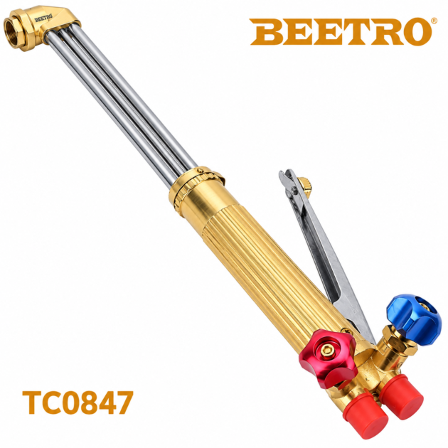 Chalumeau de découpe, injecteur de gaz de coupe oxygène/acétylène en acier inoxydable BEETRO TC0847
