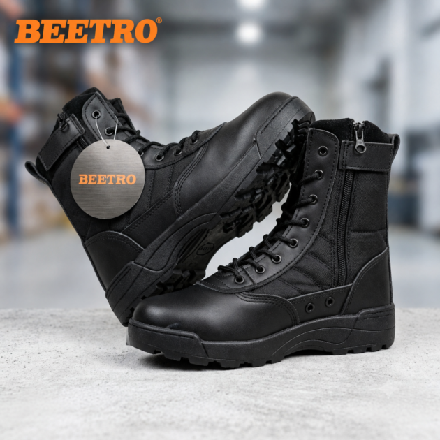 Boots de sécurité fabriqué du cuir solide et de haute qualité BEETRO TC0386