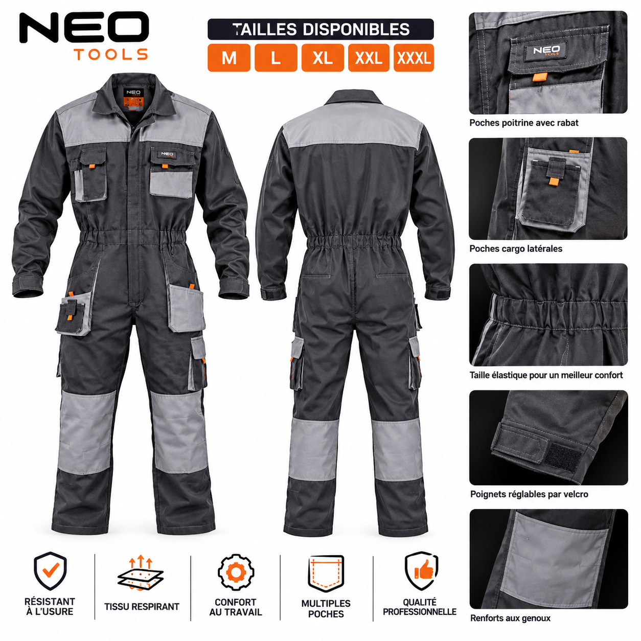 Combinaison de travail NEO TOOLS