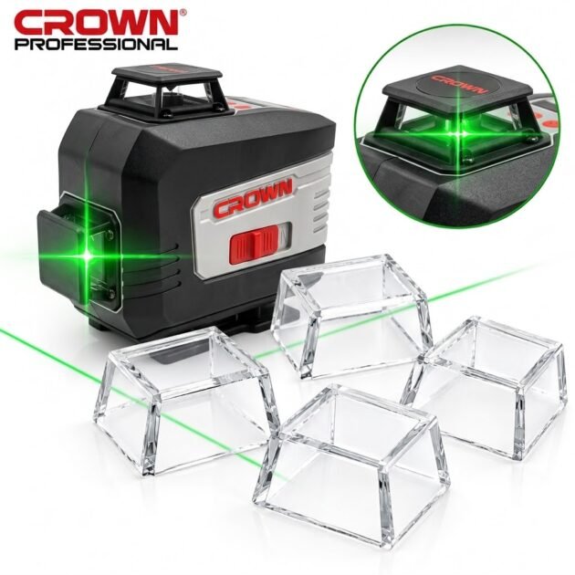 protection en verre pour niveau laser autonivelant 5/16 lignes